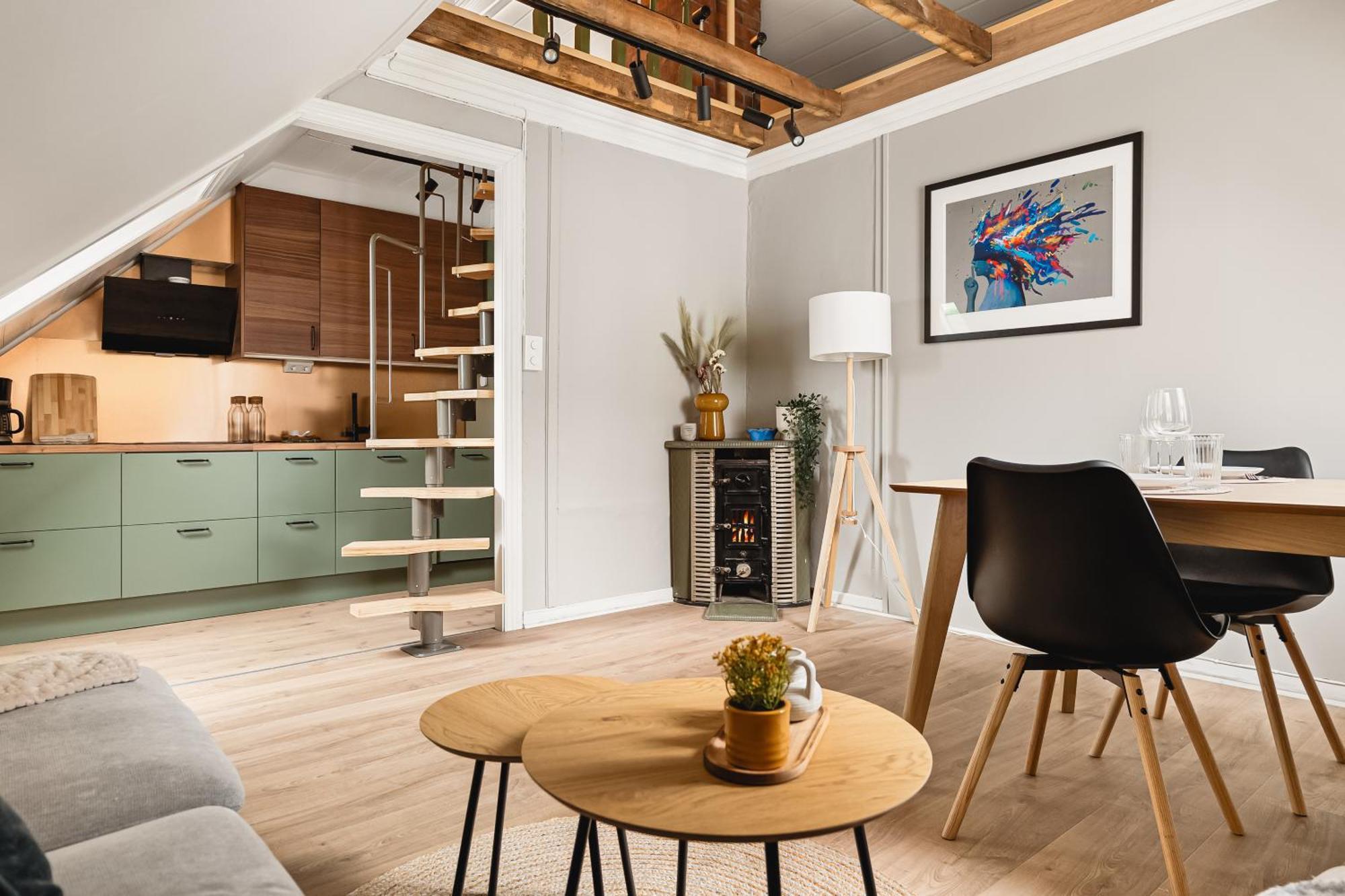 ベルゲン2024 Renovated Luxury Penthouse! Up To 9 Guests!アパートメント エクステリア 写真
